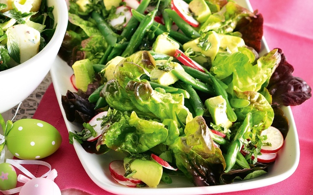 Идеальный зеленый салат и Совиньон Блан